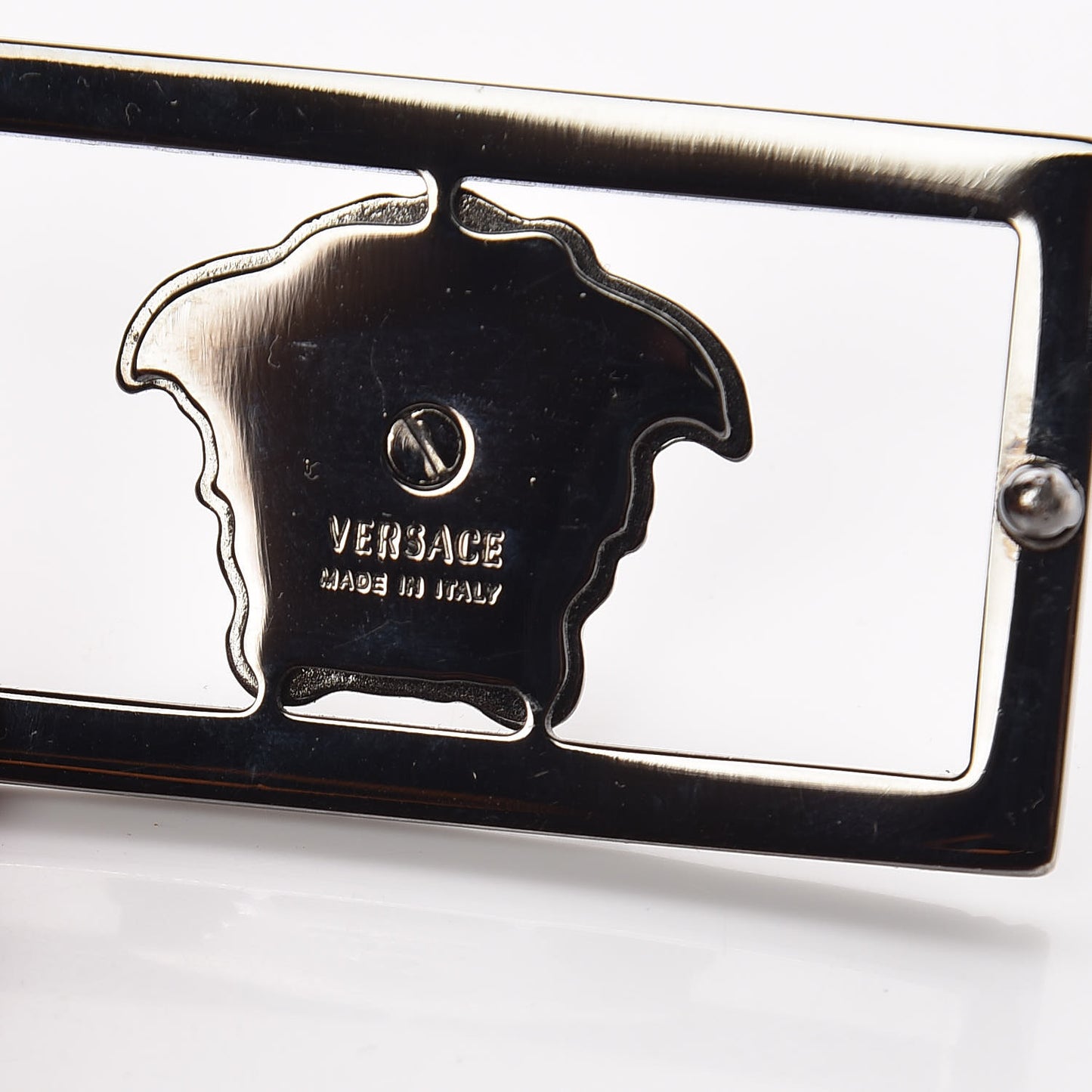 Calfskin Palazzo Medusa Belt 115 46 Black