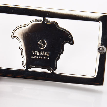 Versace Calfskin Palazzo Medusa Belt 115 46 Black 6 of 8