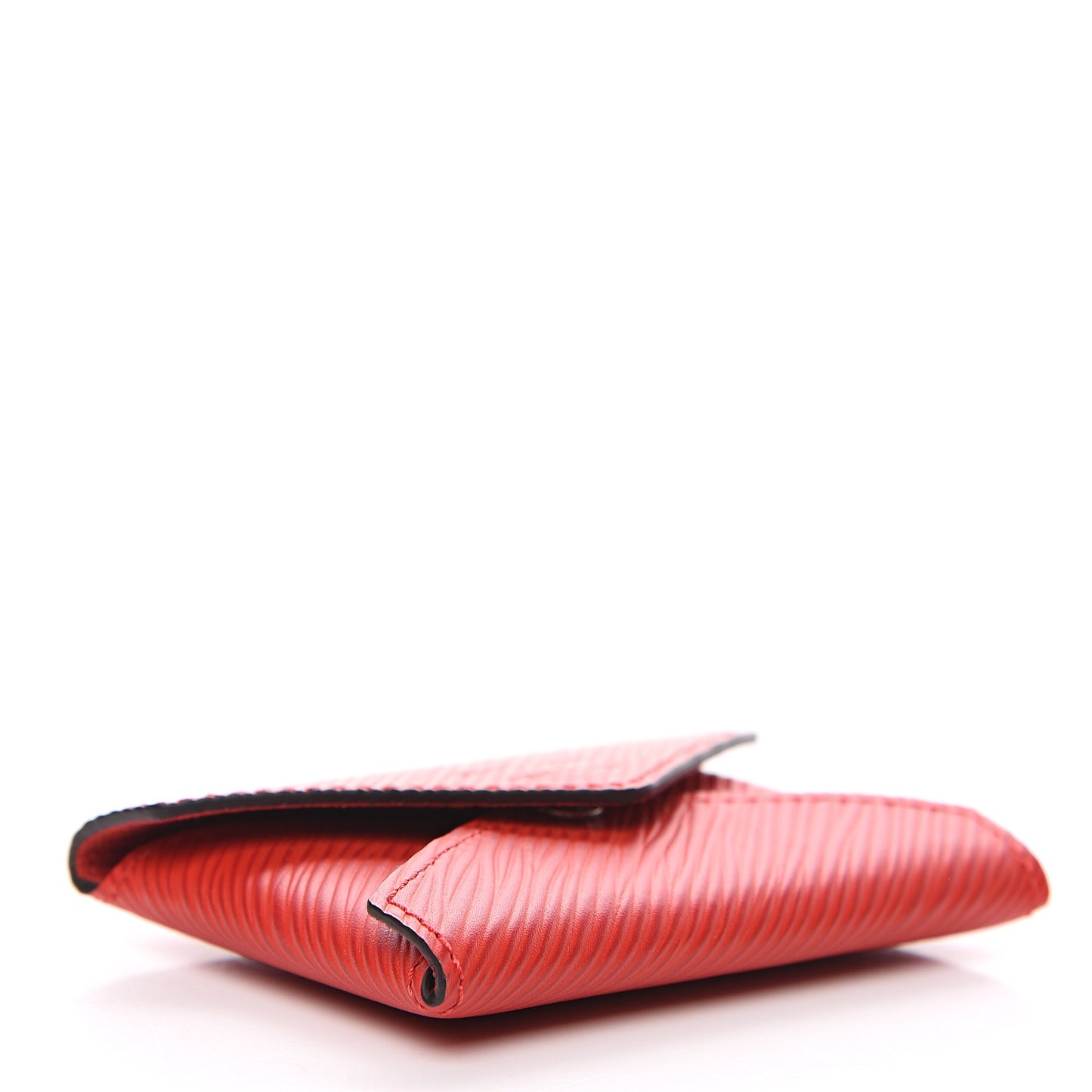 Epi Small Kirigami Pochette Insert Coquelicot