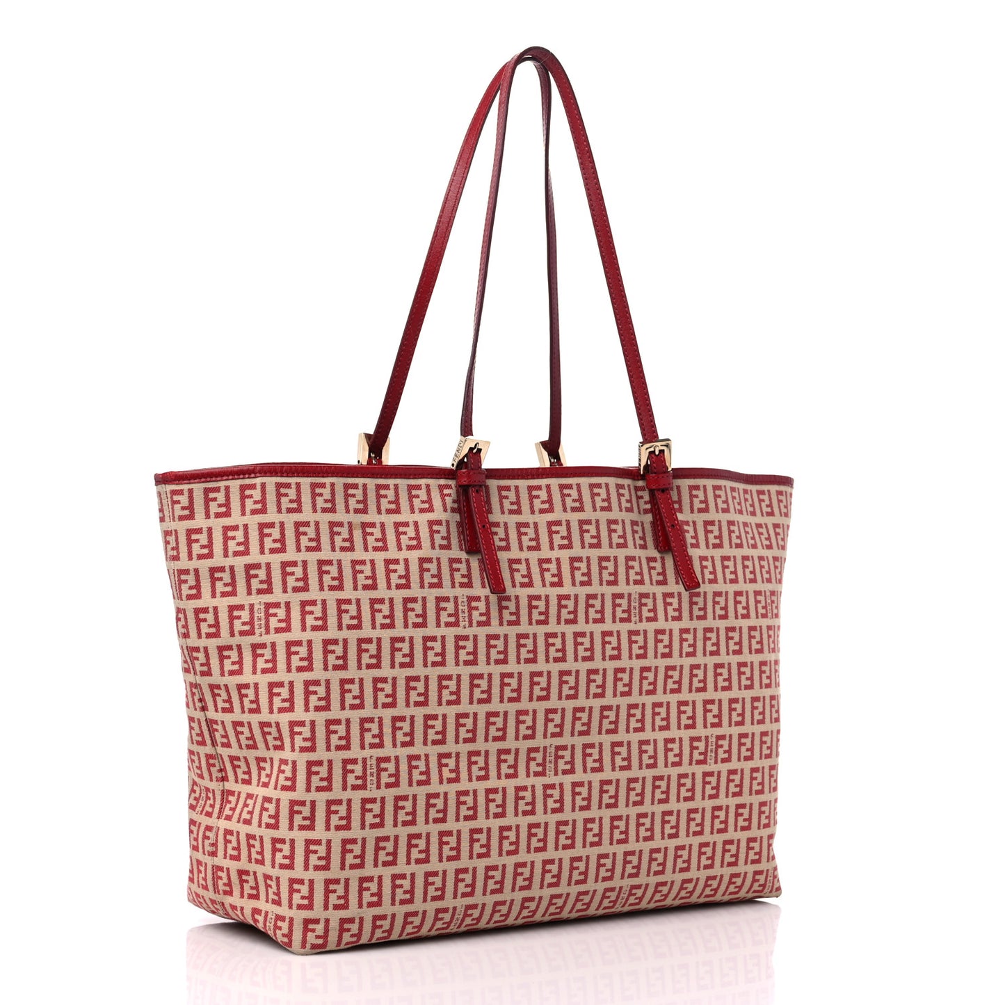 Zucchino Shopping Tote Tobacco Red