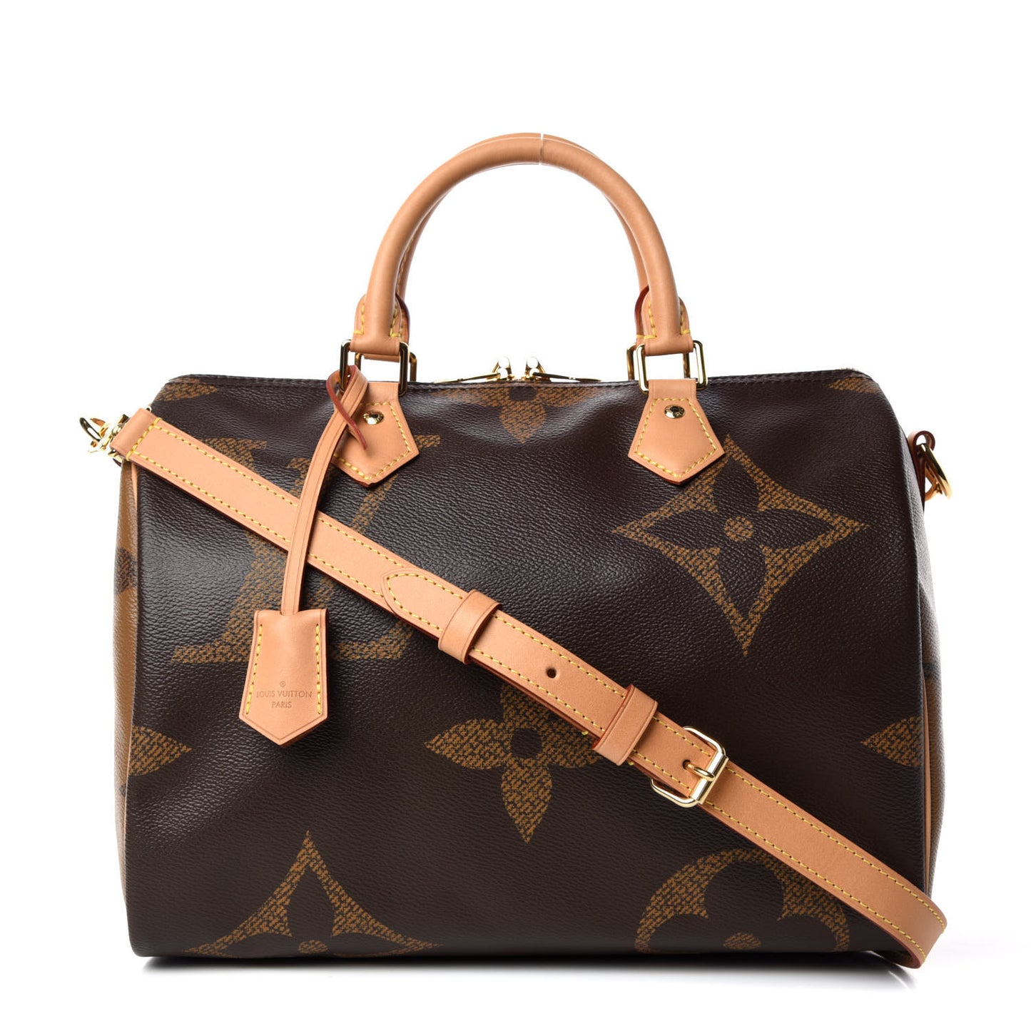Reverse Monogram Giant Speedy Bandouliere 30