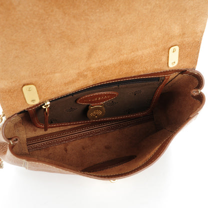Mulberry Natural Calfskin Small Lily Flap Oak 5 of 8
