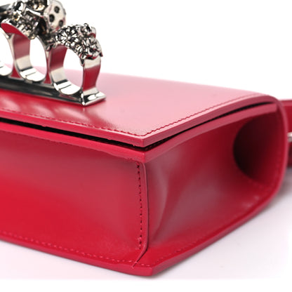 Alexander McQueen Calfskin Mini Jeweled Knuckle Satchel Lipstick 9 of 9