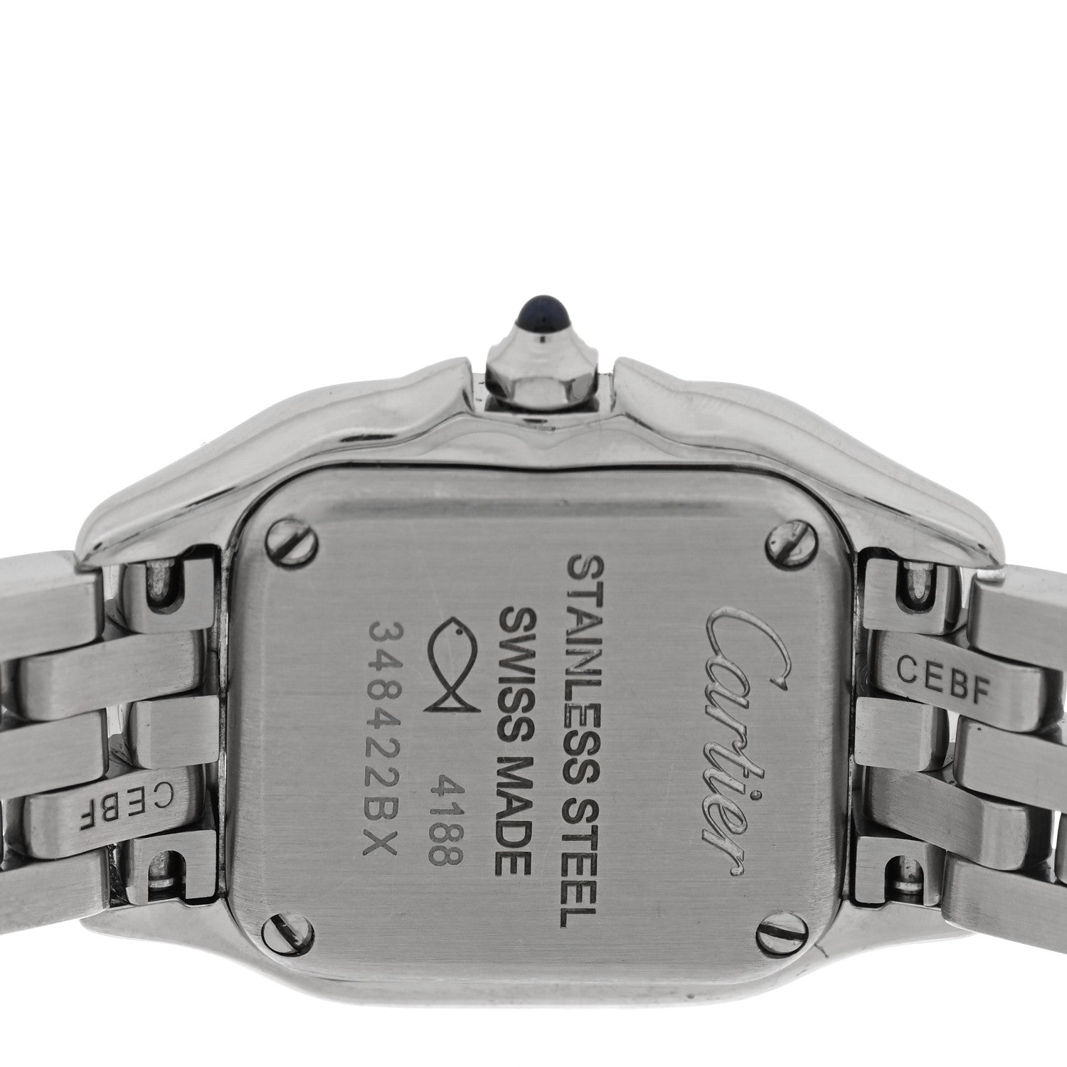 Cartier Stainless Steel 19mm Panthere Quartz Watch 4 of 5