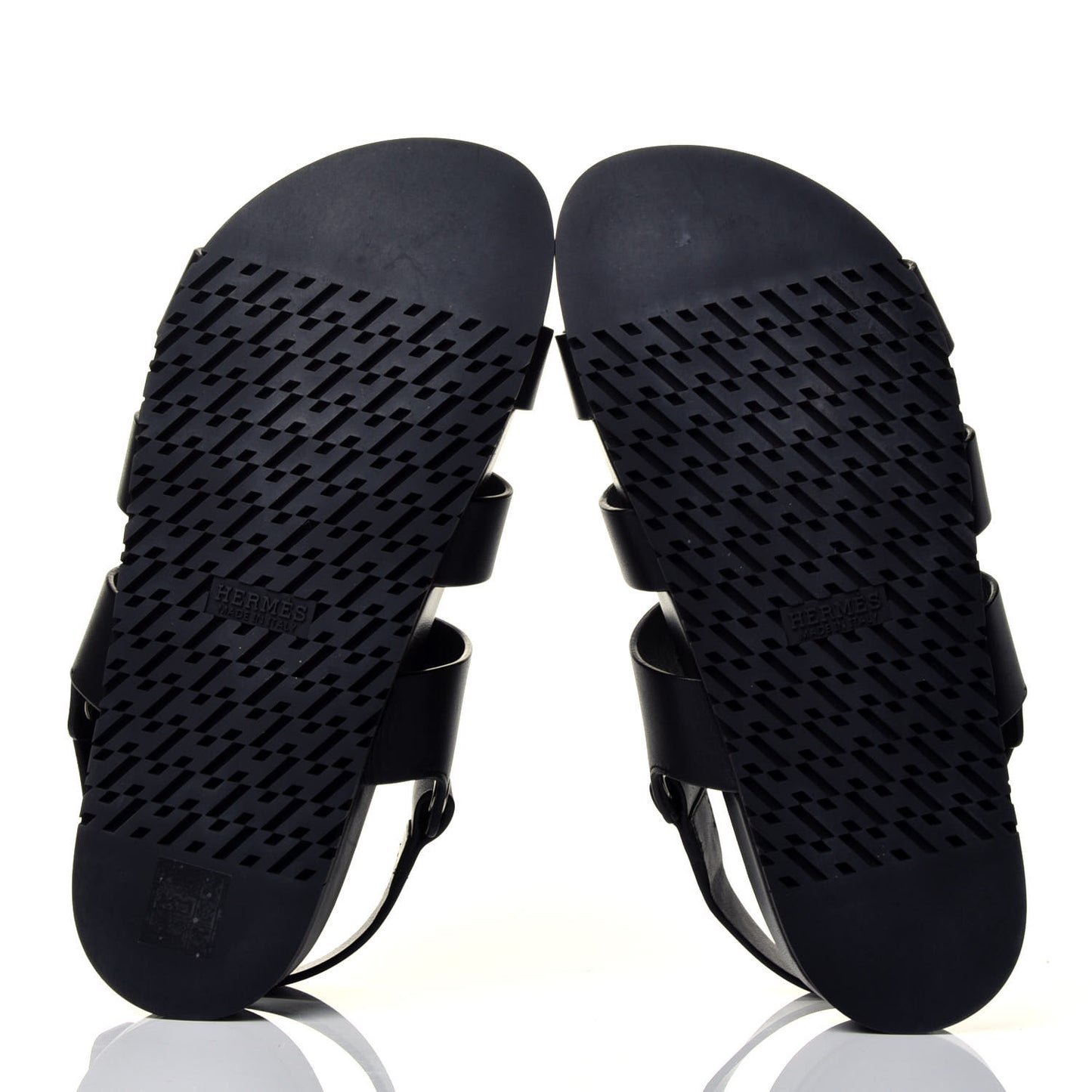 Calfskin Womens Takara Sandals 38.5 Black