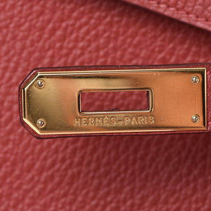 Hermes Togo Birkin 35 Rouge Vif 10 of 35