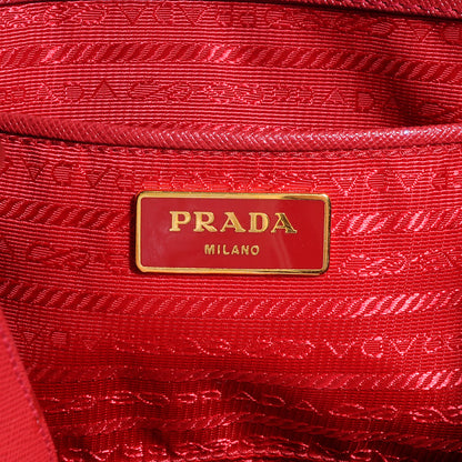 Prada Saffiano Lux Tote Red 7 of 10