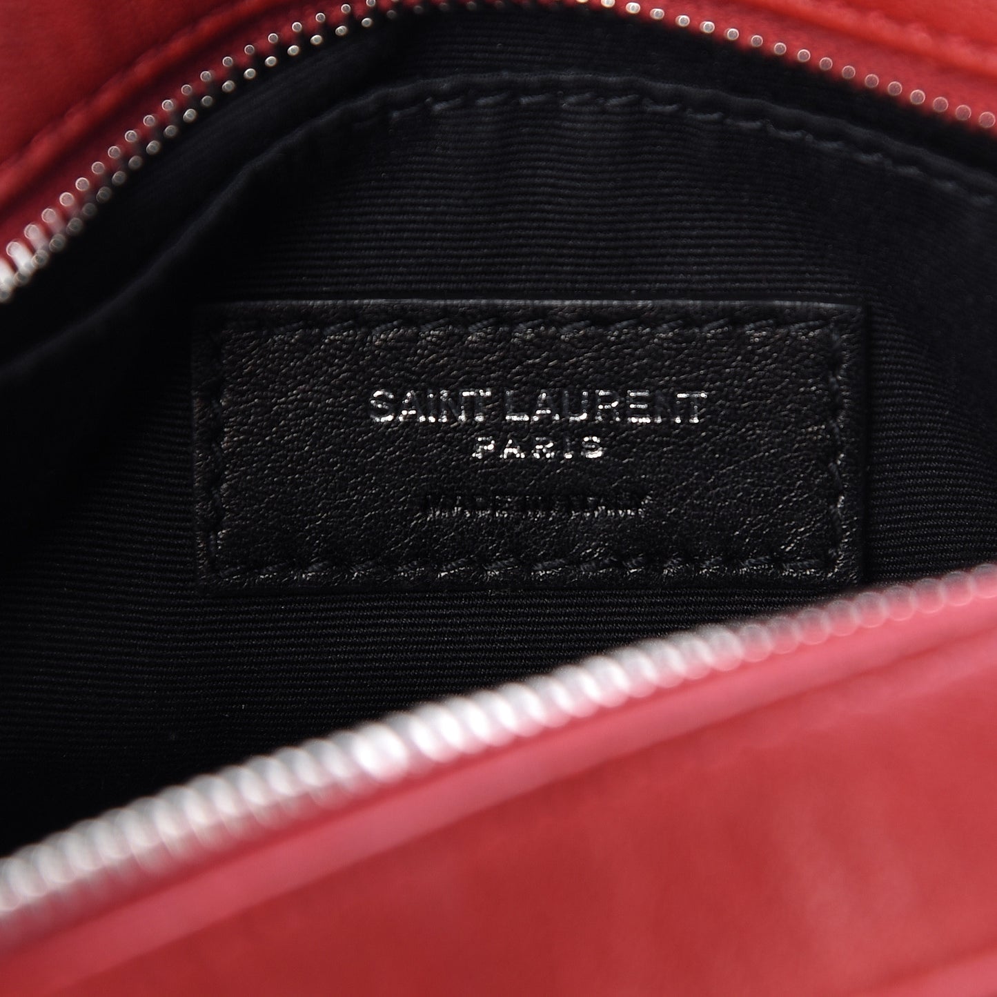 Lambskin Lou Belt Bag Red