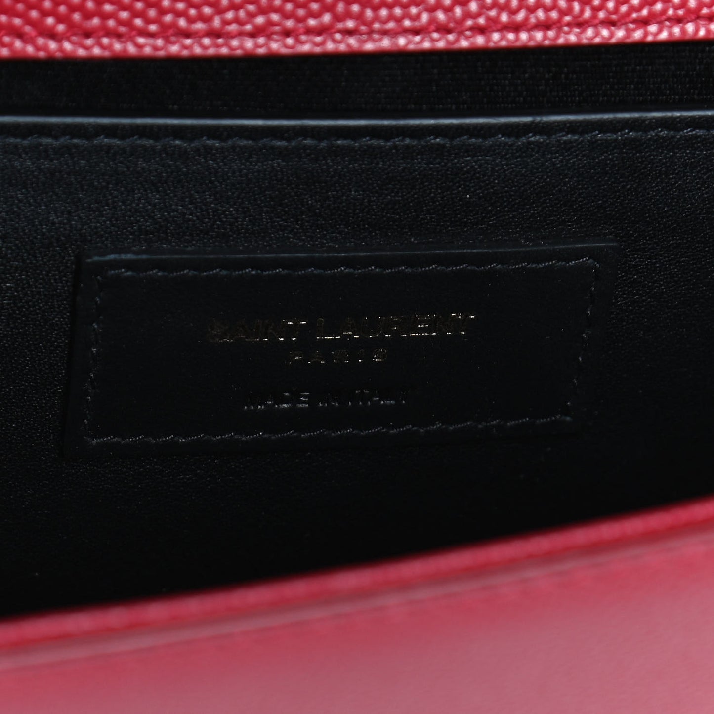 Grain De Poudre Small Classic Monogram Kate Tassel Satchel Red