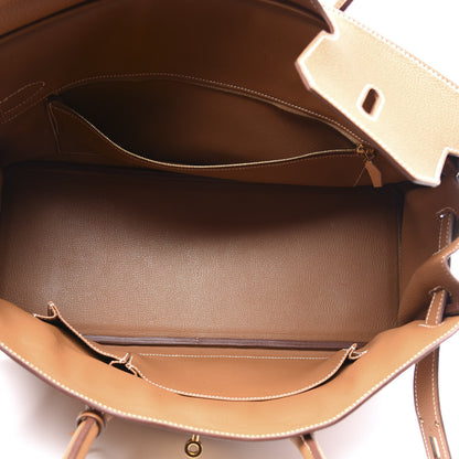 Hermes Togo JPG Shoulder Birkin II 42 Gold 4 of 13