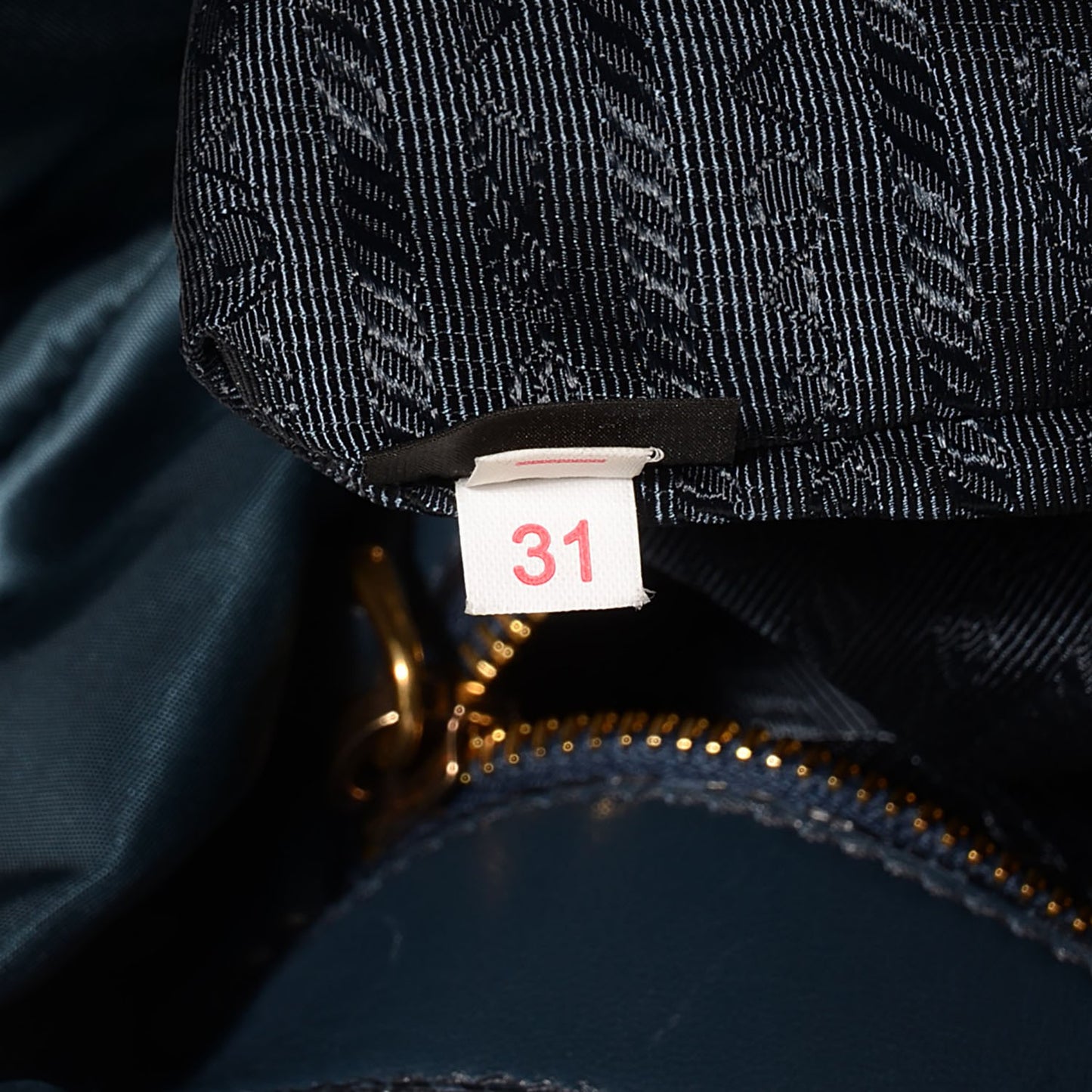 Tessuto Nylon Jacquard Tote Denim