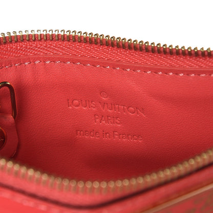 Louis Vuitton Vernis Key Pouch Rose Litchi 14 of 16