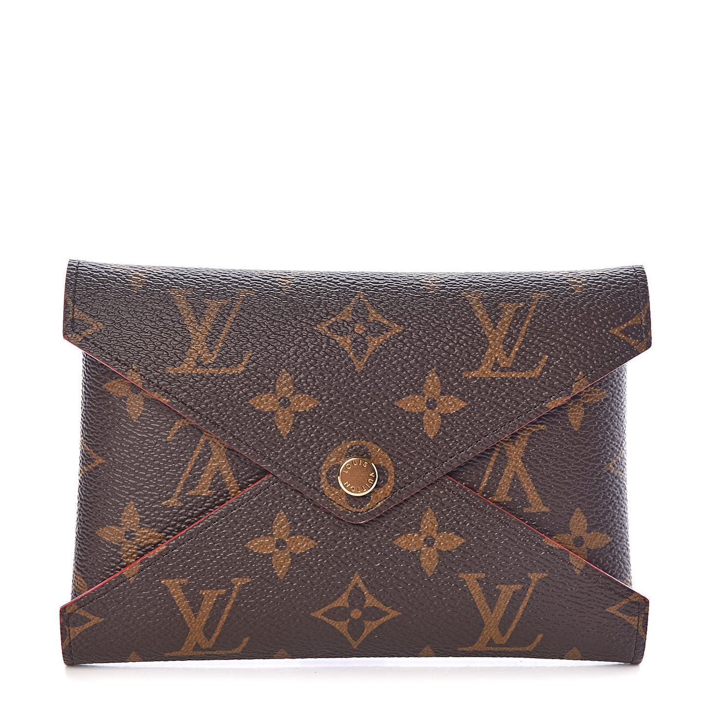 Monogram Medium Kirigami Pochette Insert Coquelicot