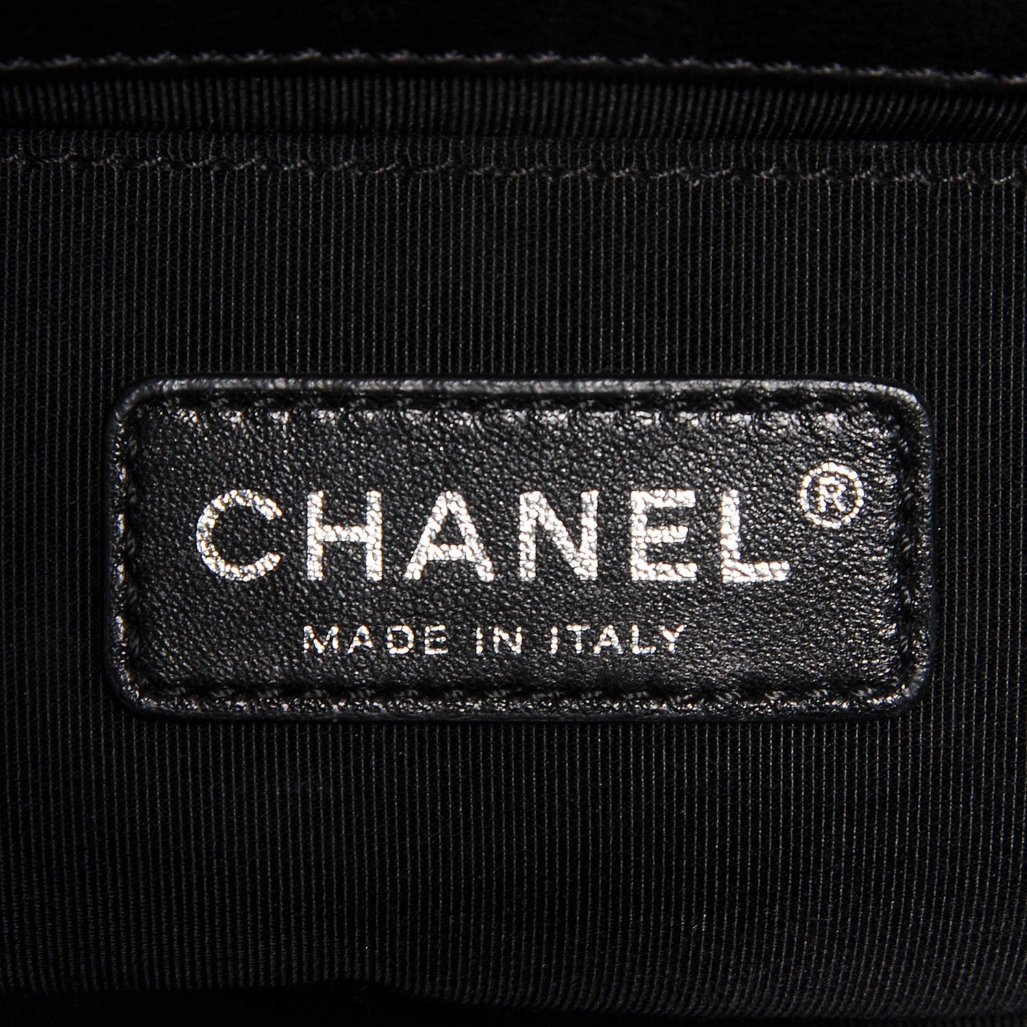 Chanel Calfskin Quilted Medium Boy Flap Black 6 of 7