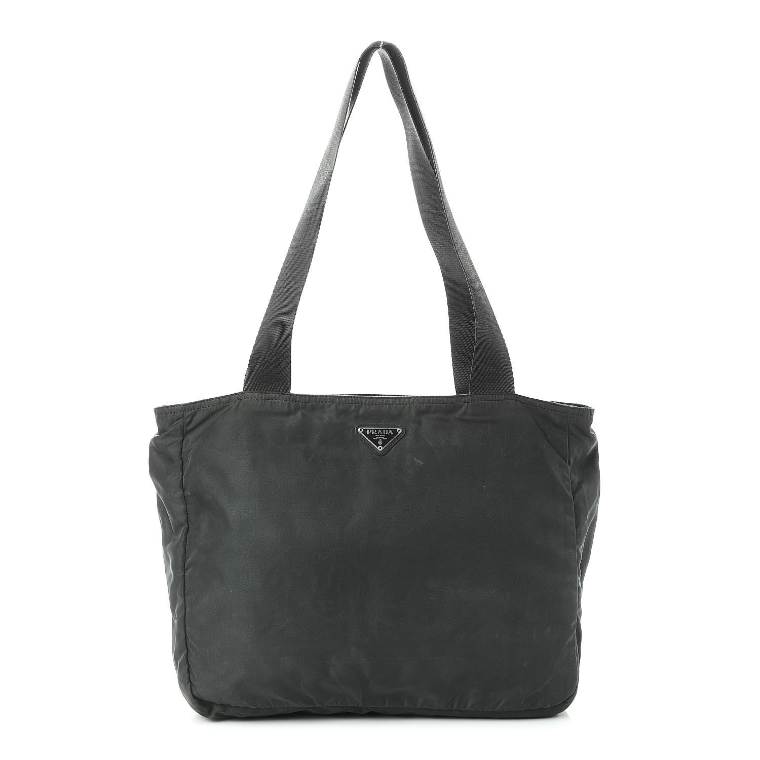 Prada Tessuto Nylon Tote Green 1 of 16