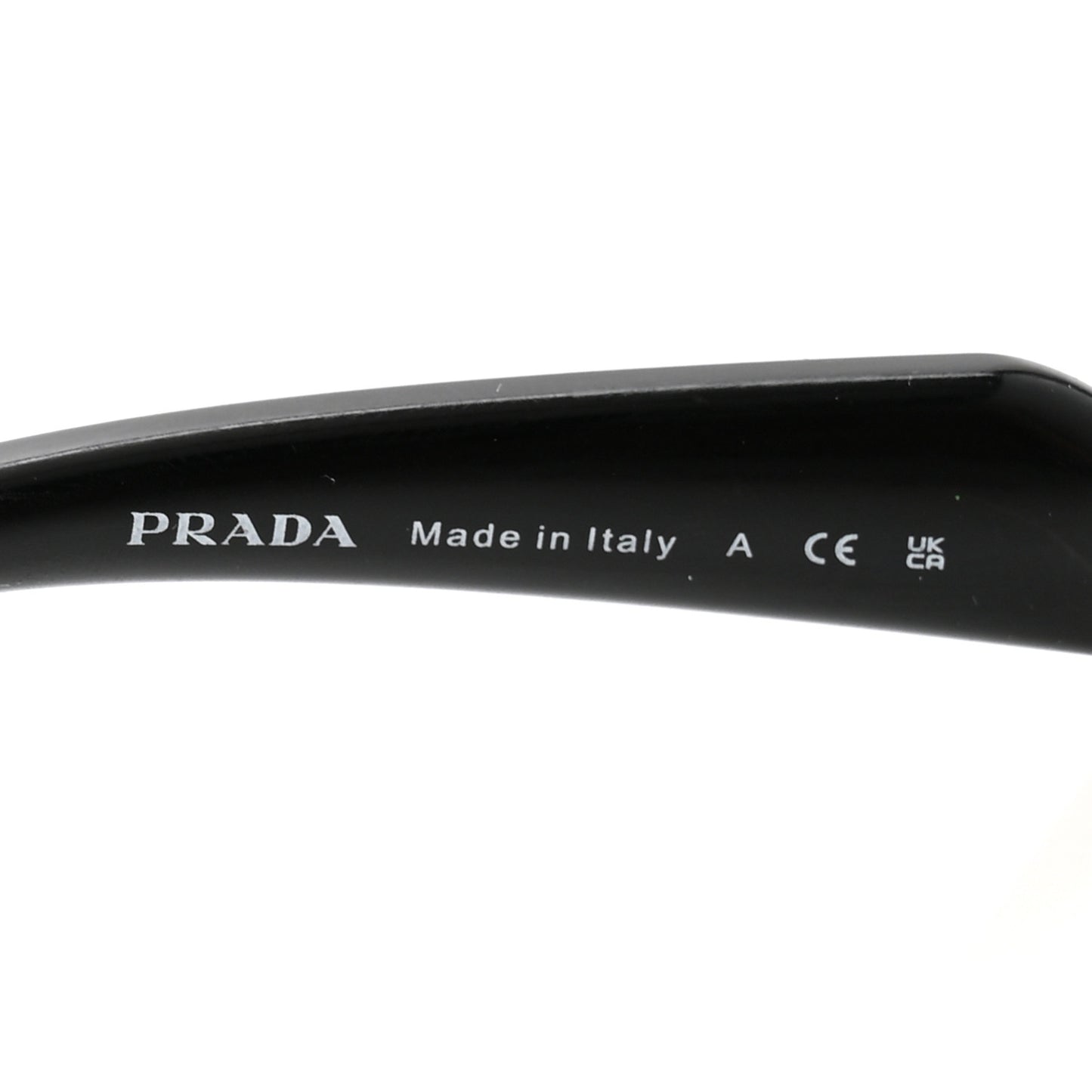Acetate Rimless Sunglasses SPR A24 Black