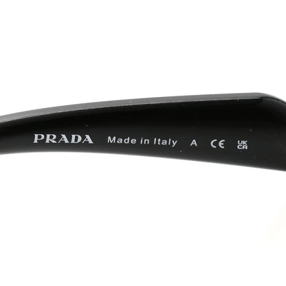 Prada Acetate Rimless Sunglasses SPR A24 Black 5 of 8