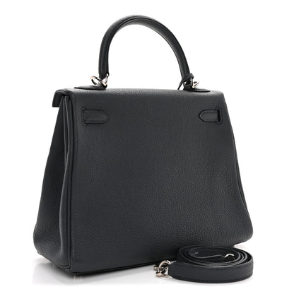 Hermes Togo Kelly Retourne 25 Gris Misty 3 of 11