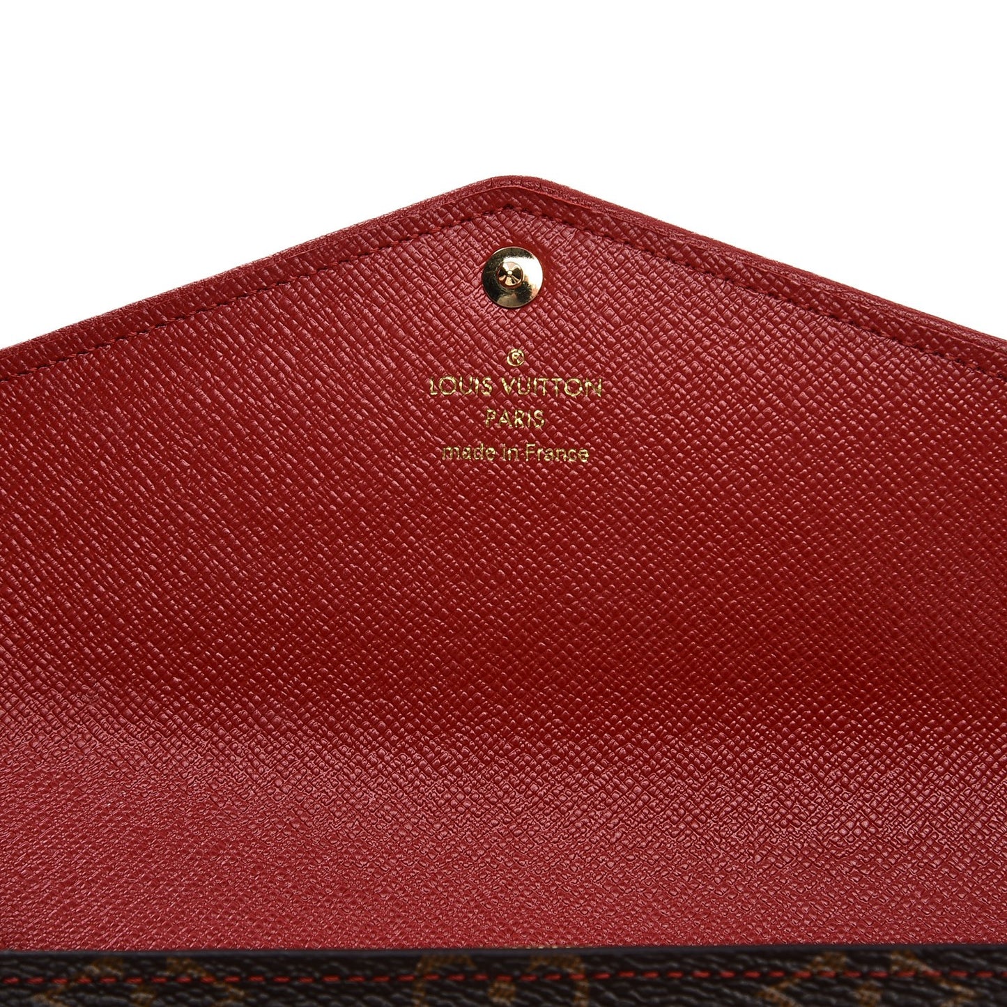 Monogram Sarah Retiro Wallet Cherry