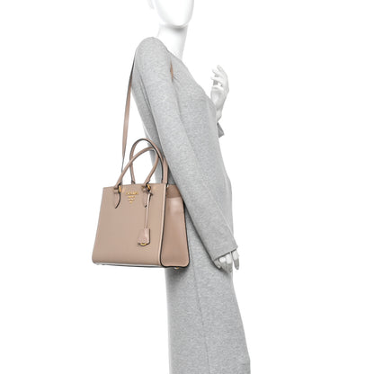 Prada Saffiano Soft Calfskin Large Tote Cammeo 2 of 9