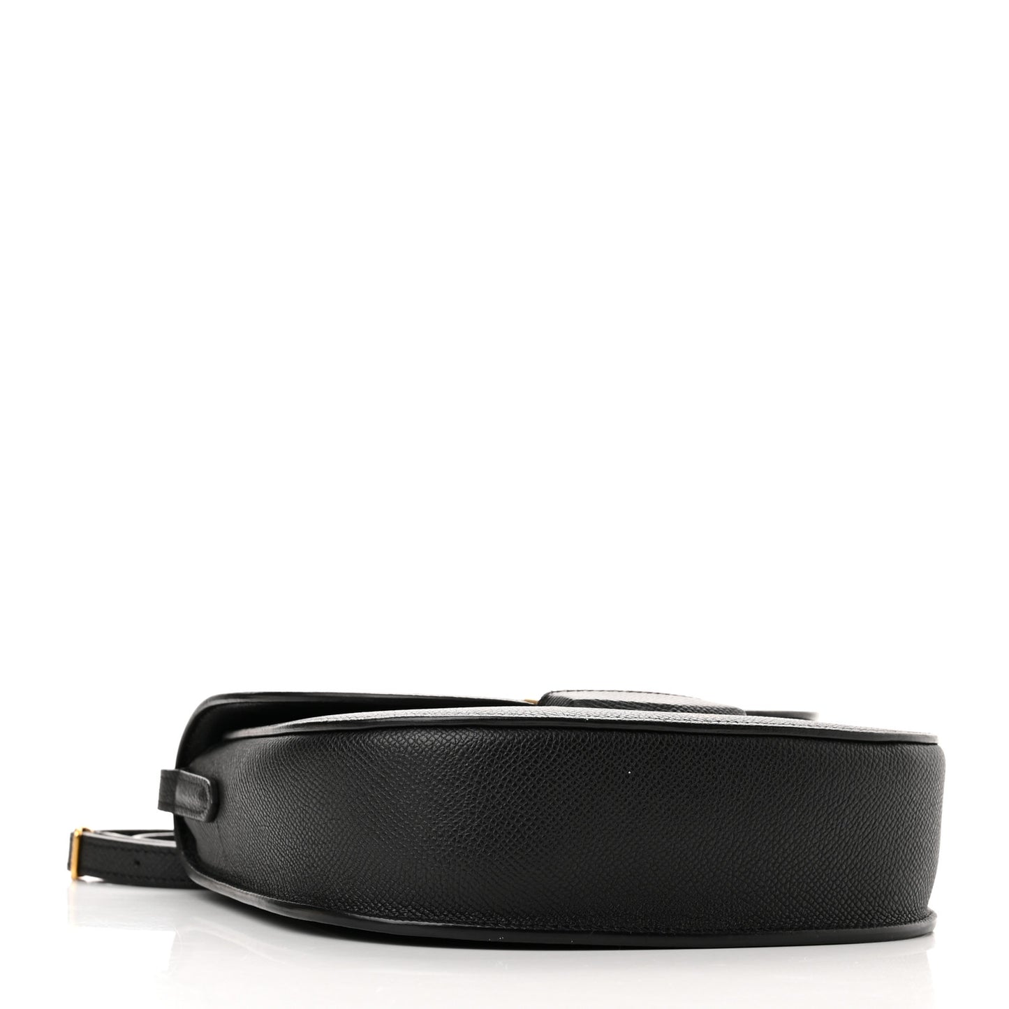 Grained Calfskin Small Trotteur Black