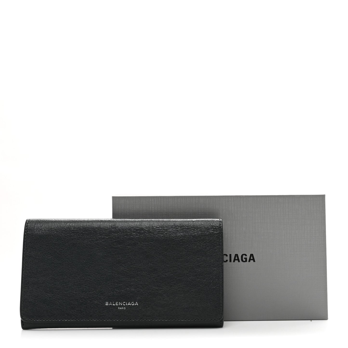 Agneau Arena Long Wallet Anthracite