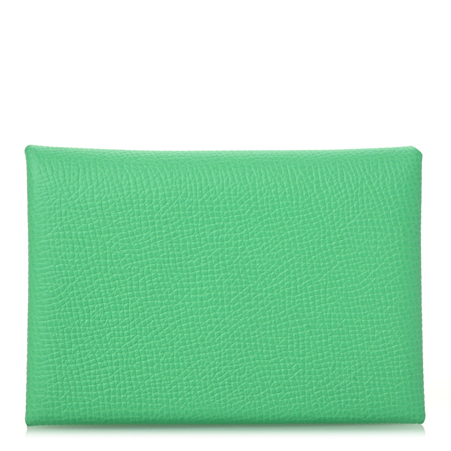 Hermes Epsom Verso Calvi Duo Card Case Vert Comics Vert Fizz 1 of 9