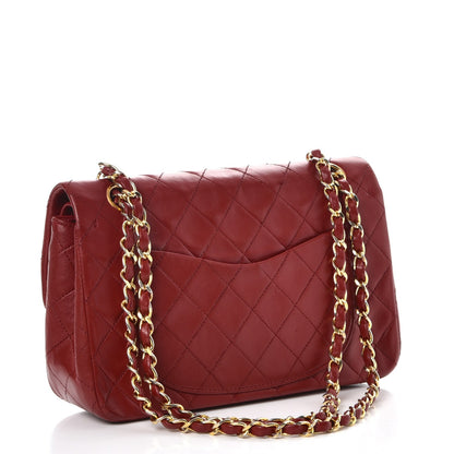Chanel Lambskin Quilted Small Double Flap Red 4 of 12