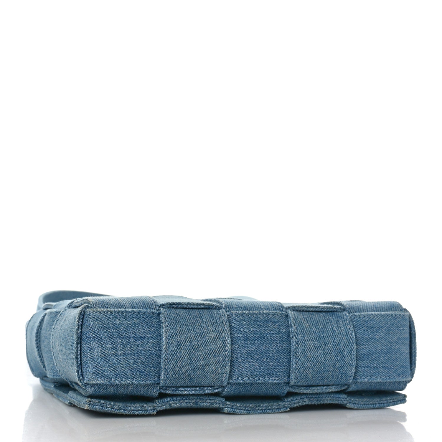 Bottega Veneta Denim Maxi Intrecciato Cassette Crossbody Bag Washed Indigo 4 of 8
