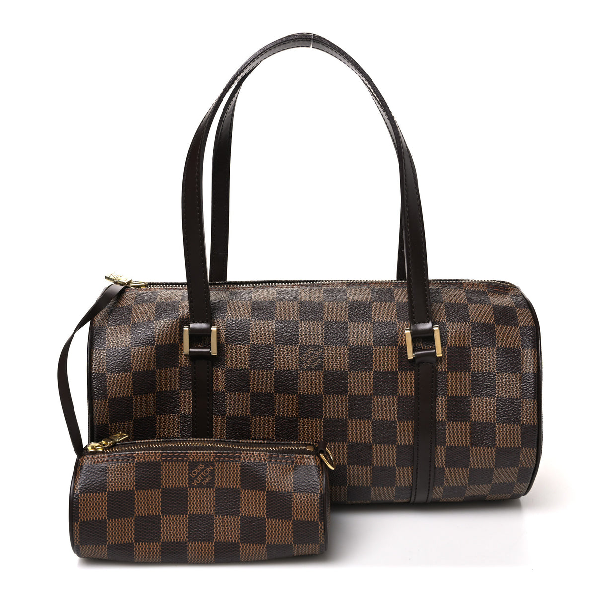 Damier Ebene Papillon 30 With Companion