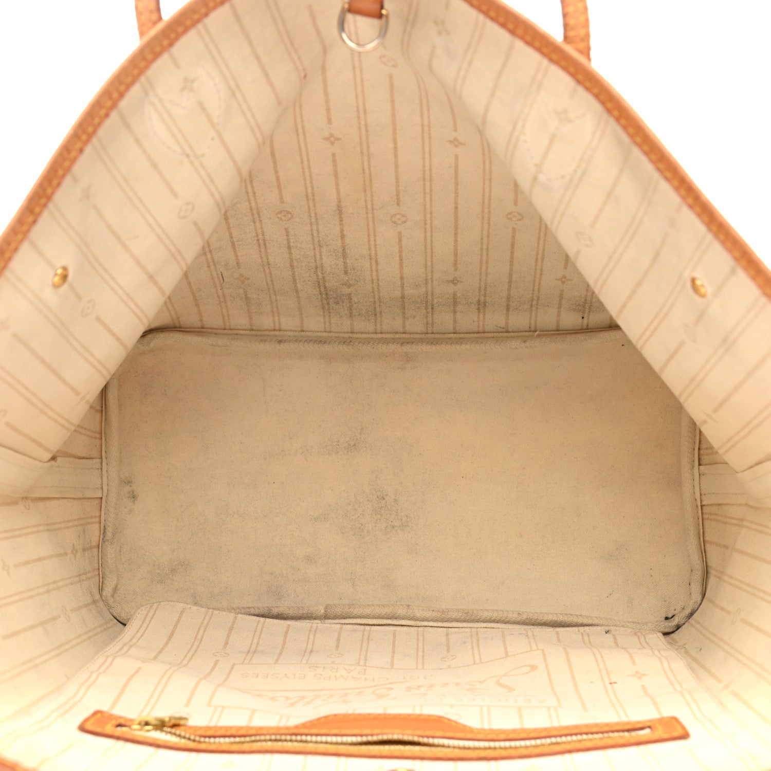 Louis Vuitton Damier Azur Neverfull MM 4 of 23