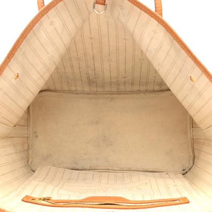 Louis Vuitton Damier Azur Neverfull MM 4 of 23