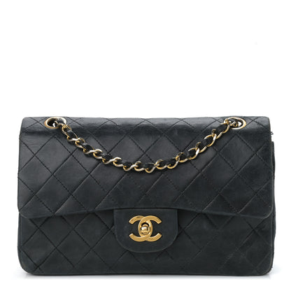 Chanel Lambskin Quilted Small Double Flap Black 1 of 19