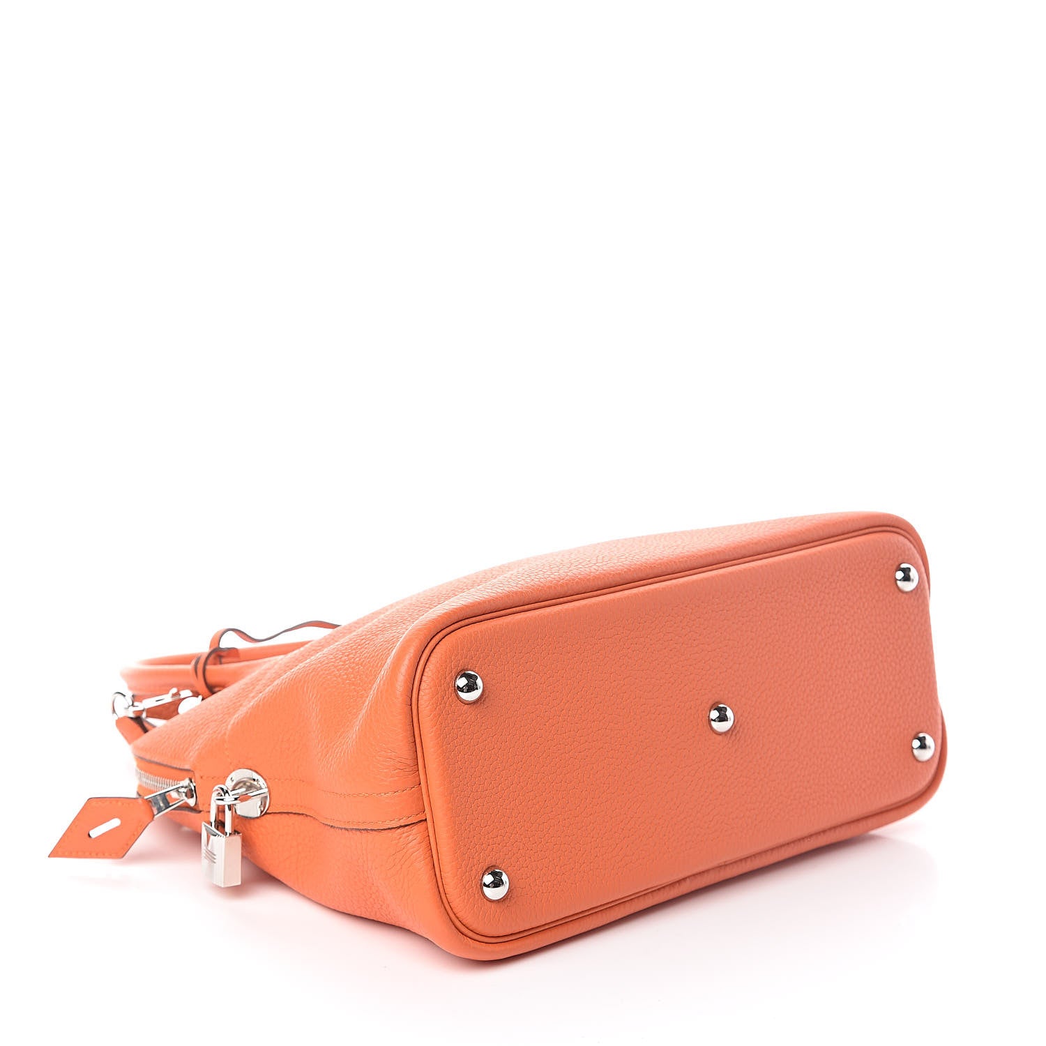 Hermes Taurillon Clemence Bolide 31 Orange 4 of 9