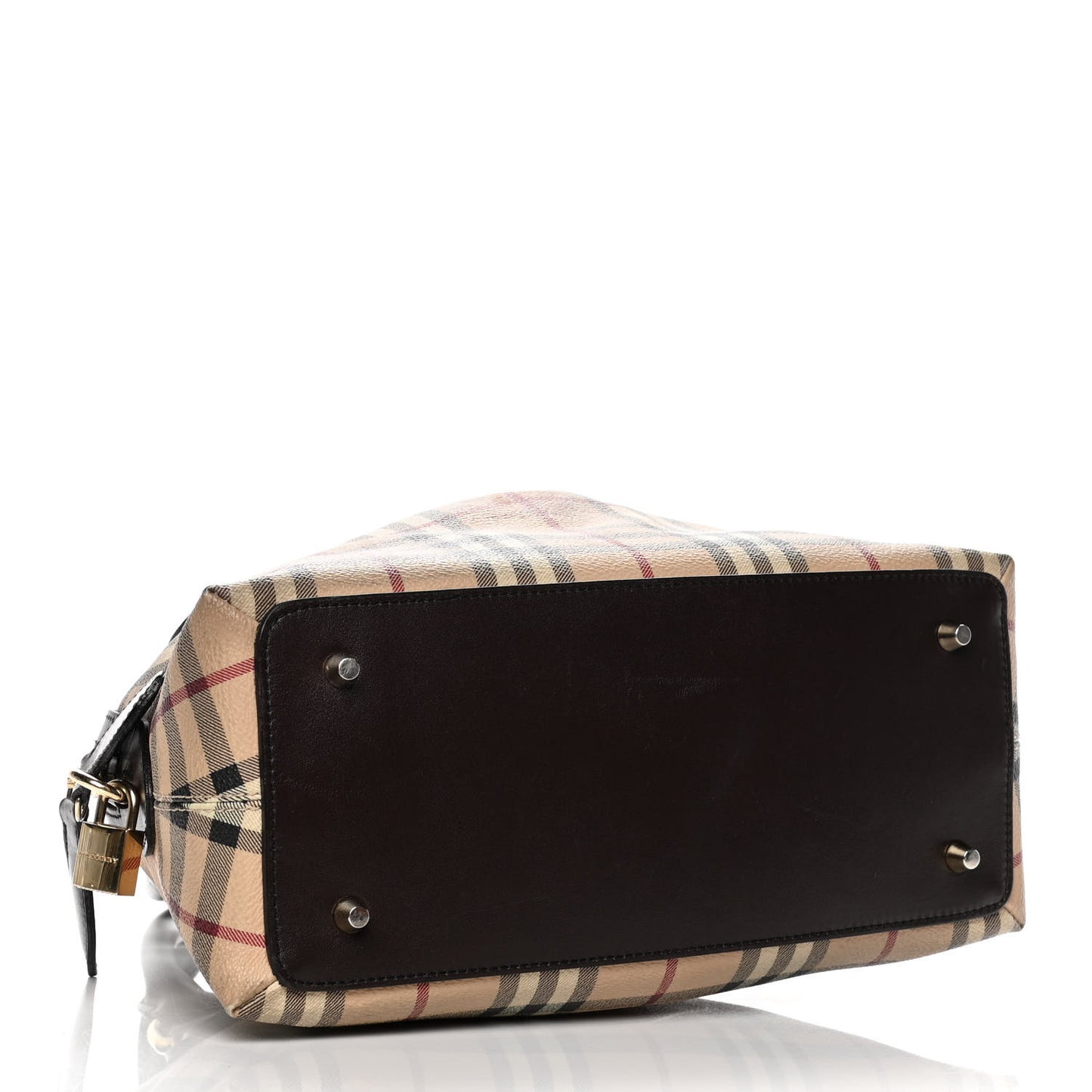 Haymarket Check Thornley Satchel Chocolate