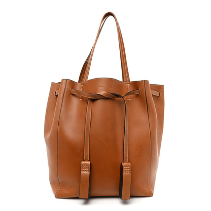 Celine Smooth Calfskin Medium Belt Cabas Phantom Brown 1 of 15