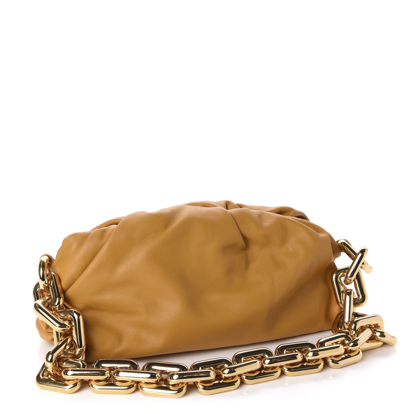 Calfskin The Pouch Chain Ocra