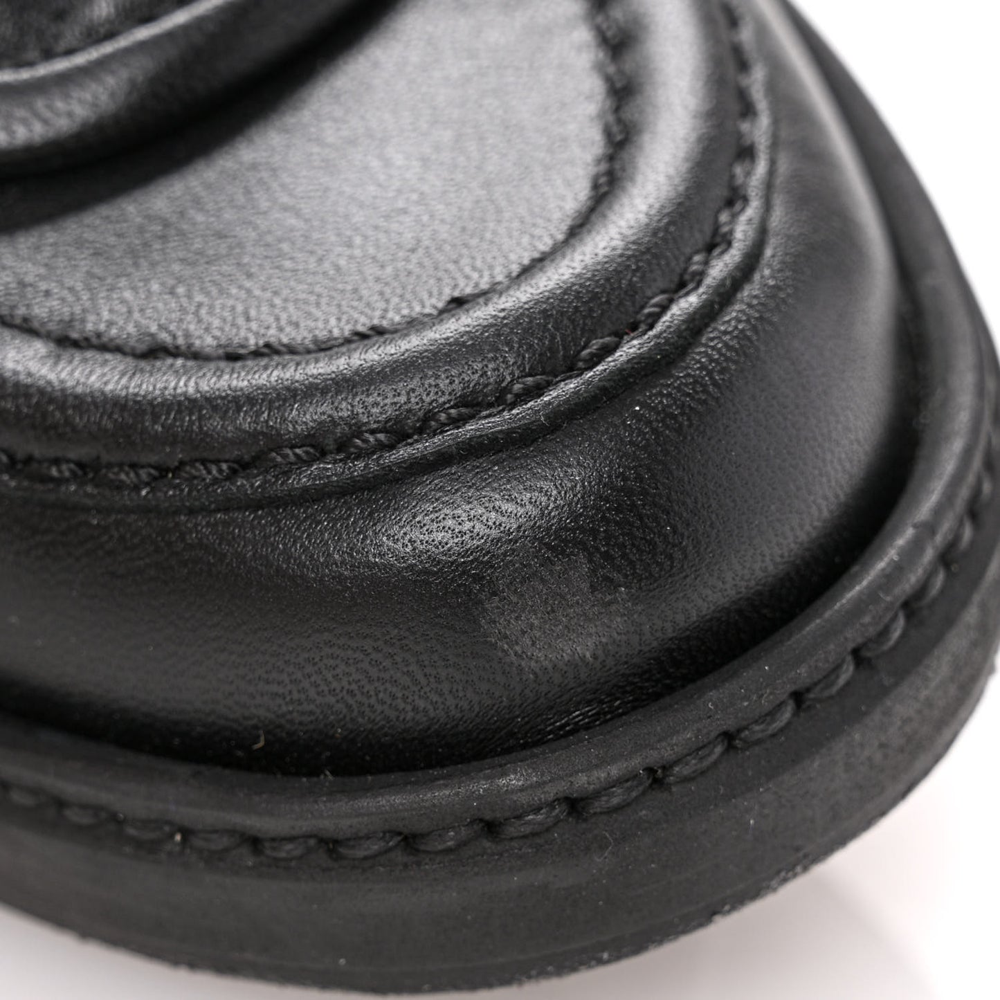 Lambskin Quilted CC Turnlock Loafers 36 Black