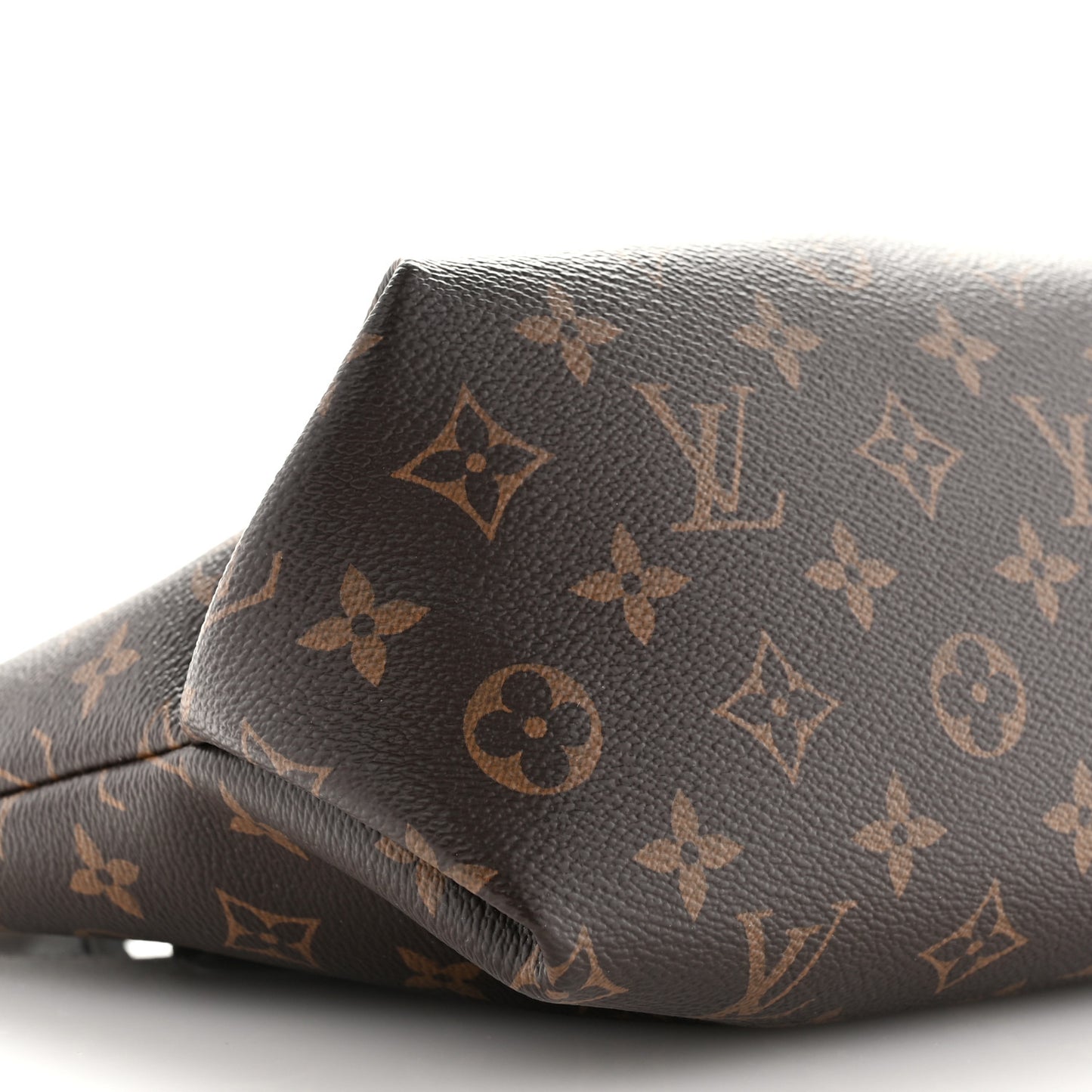 Monogram Flower Zipped Tote PM Black