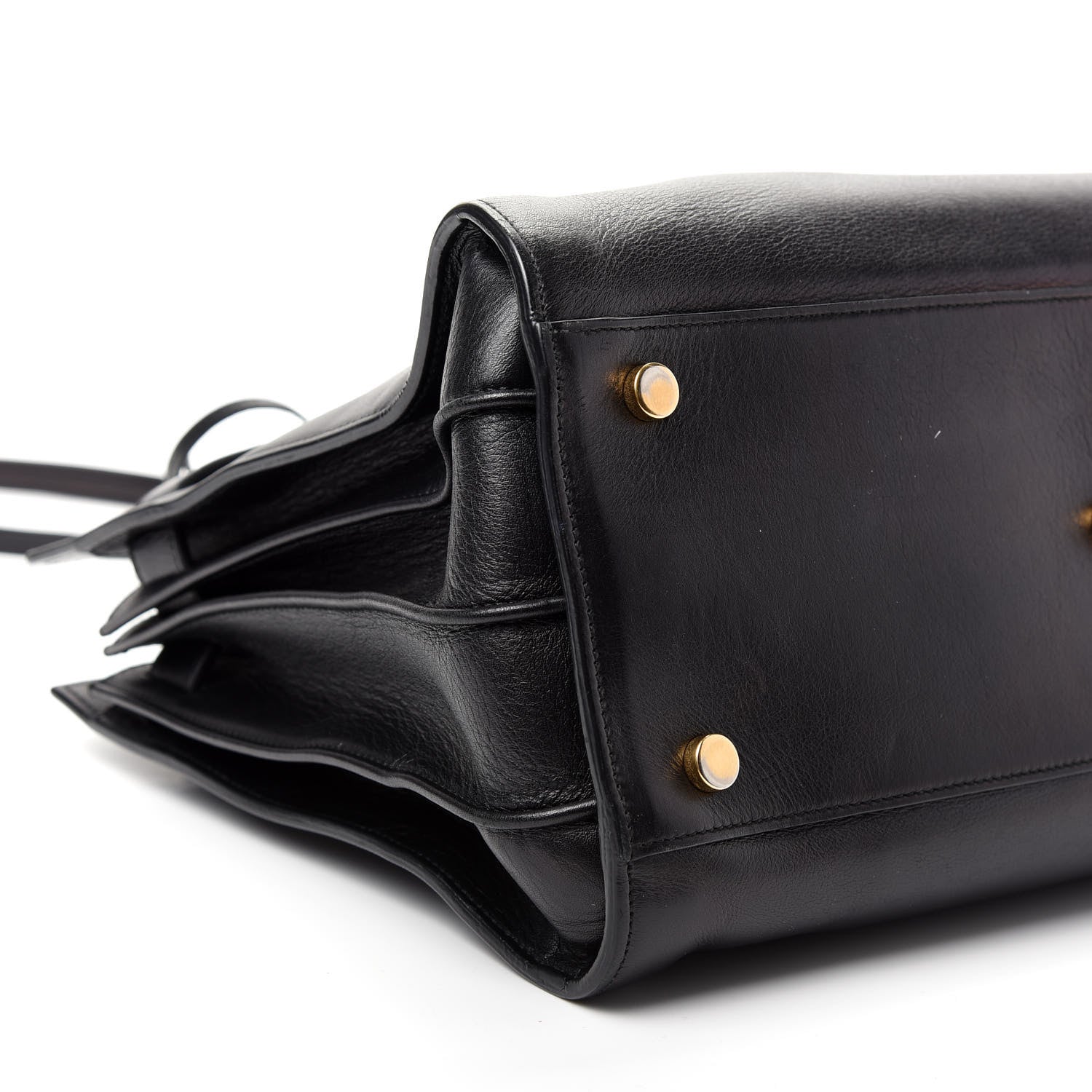 Saint Laurent Calfskin Small Sac De Jour Black 6 of 9