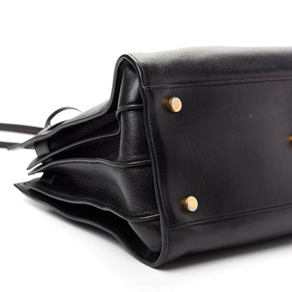 Saint Laurent Calfskin Small Sac De Jour Black 6 of 9