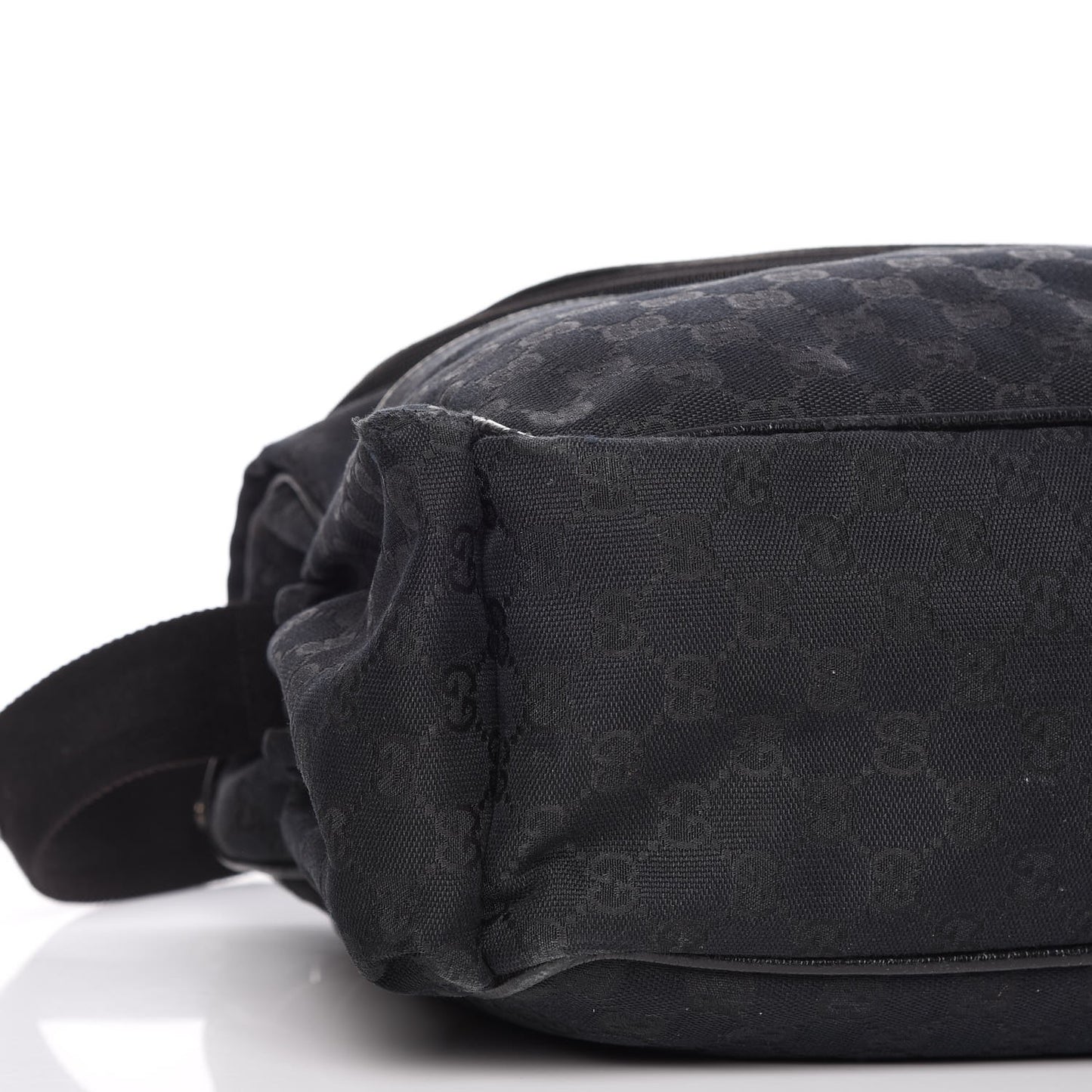 Monogram Large Diaper Bag Black