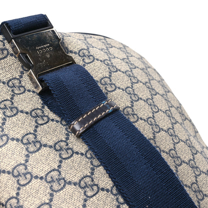 Gucci GG Supreme Monogram Belt Bag Navy 12 of 12