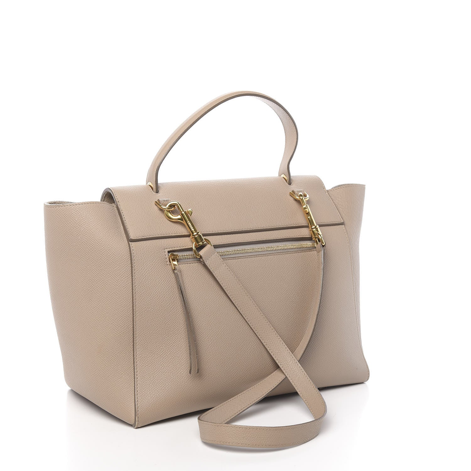 Celine Grained Calfskin Mini Belt Bag Light Taupe 4 of 15