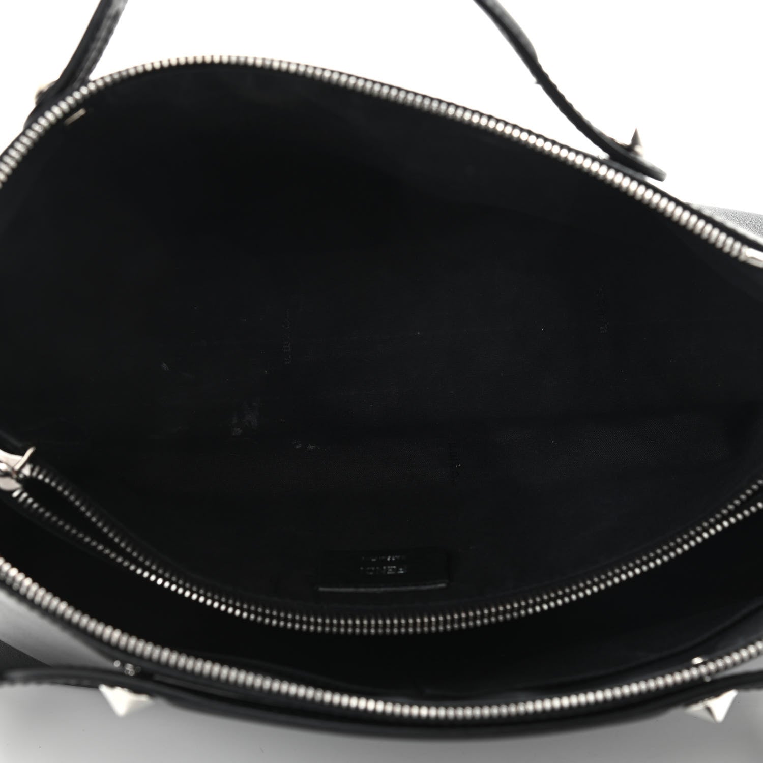 Fendi Vitello Dolce Large By The Way Boston Bag Black 5 of 13