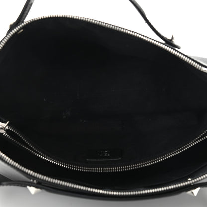 Fendi Vitello Dolce Large By The Way Boston Bag Black 5 of 13