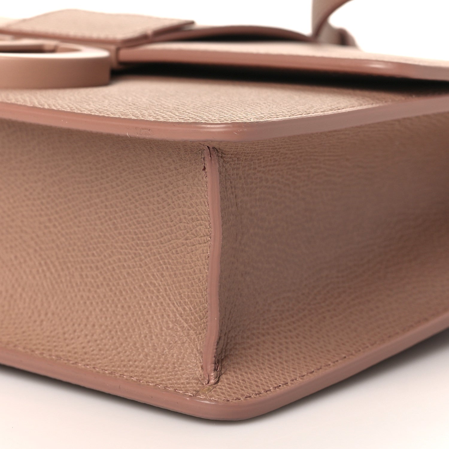 Christian Dior Ultra Matte Grained Calfskin 30 Montaigne Flap Bag Blush 9 of 9