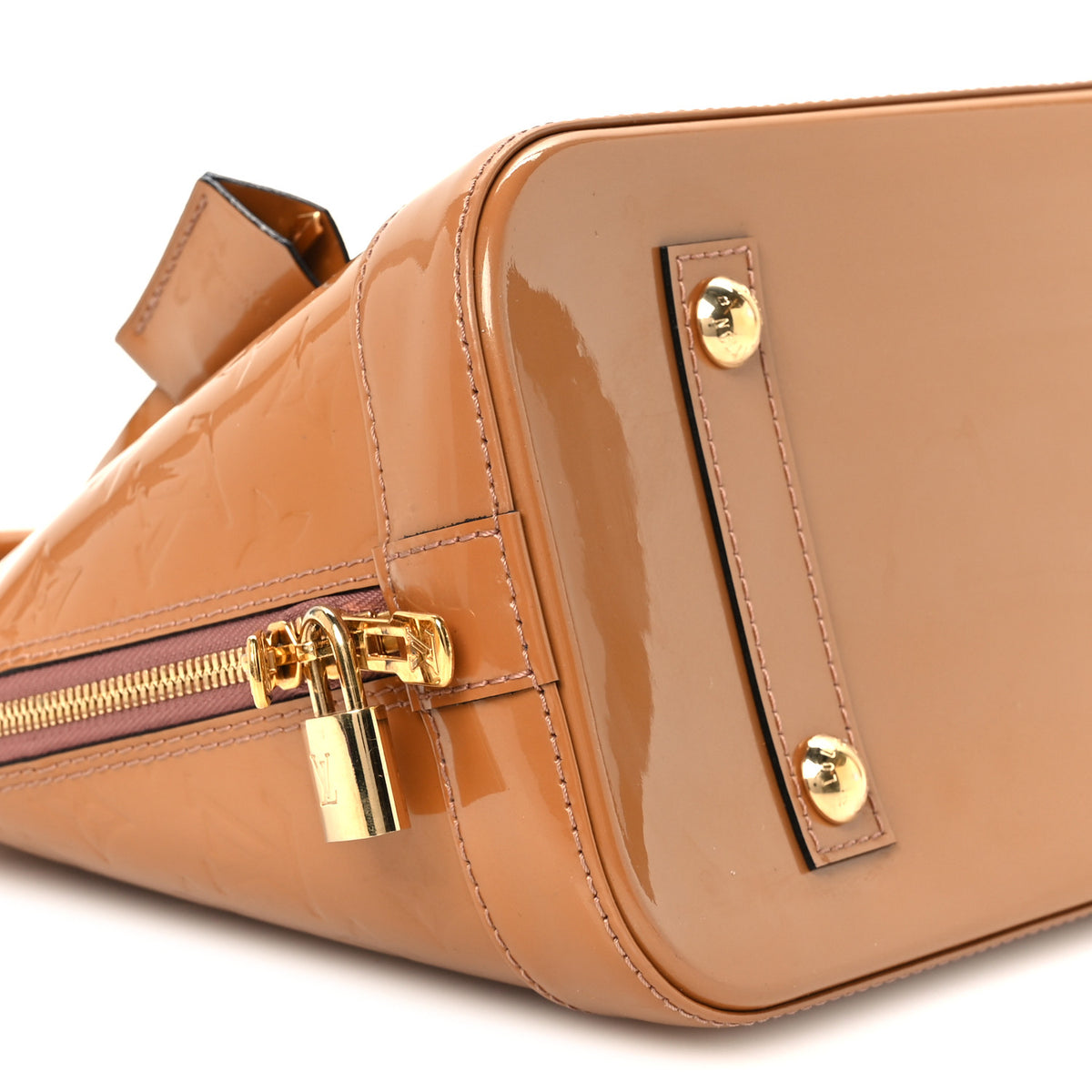 Louis Vuitton Vernis Alma PM Rose Velours 10 of 11