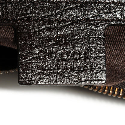Gucci Monogram Horsebit Hobo Brown 6 of 7