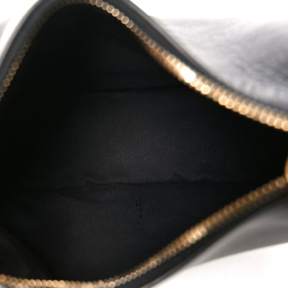 Fendi Vitello Grace Matte Mini Fendigraphy Hobo Bag Black 5 of 10